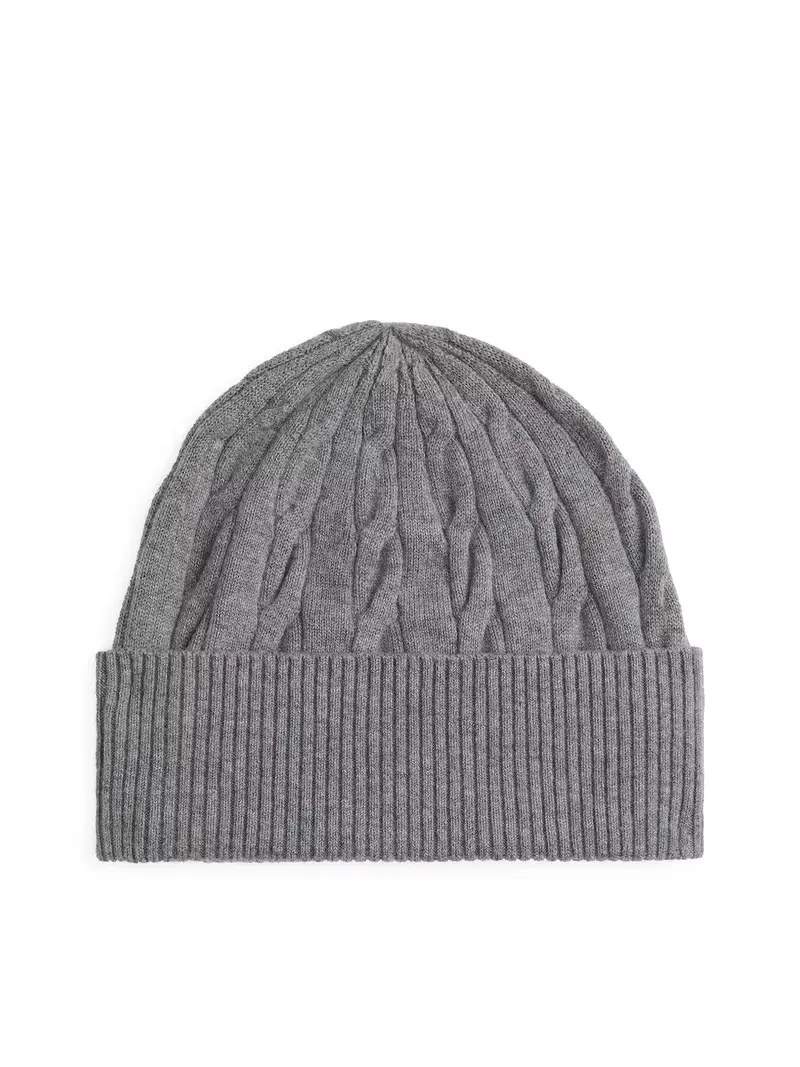 Berretto grigio scuro miniatura 2