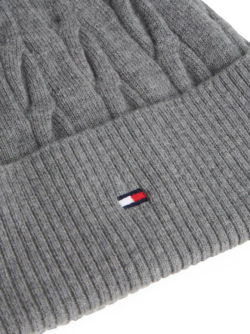 Berretto grigio scuro miniatura 3