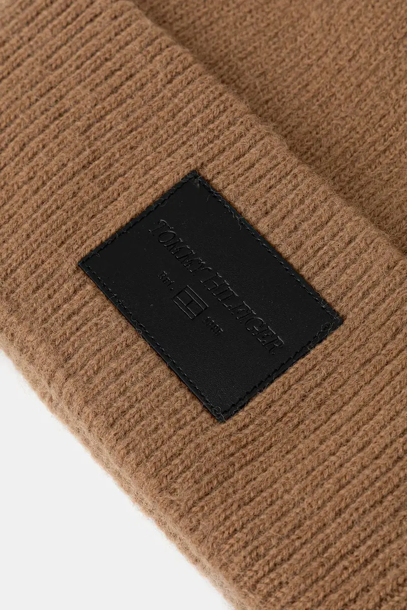 berretto in lana colore marrone AM0AM13590 miniatura 3