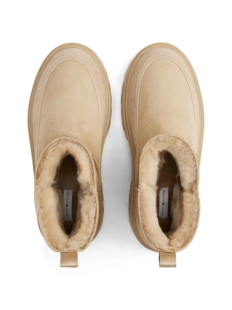 Boots da neve beige chiaro miniatura 3