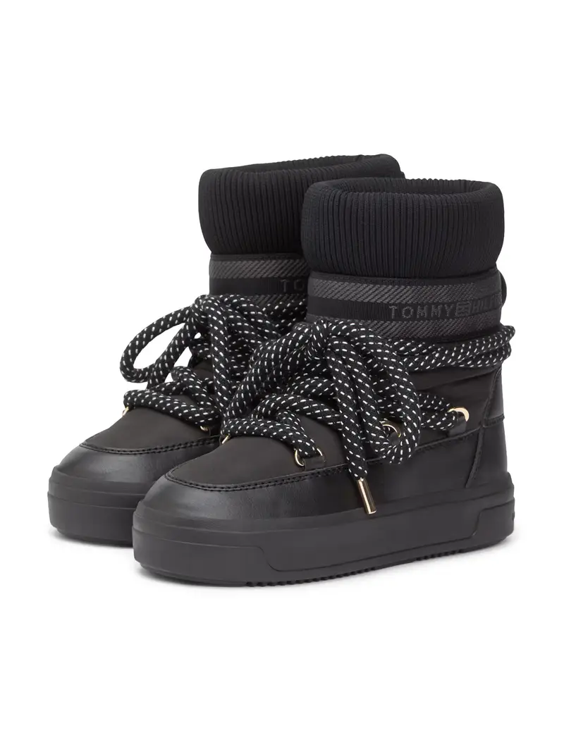 Boots da neve nero miniatura 2