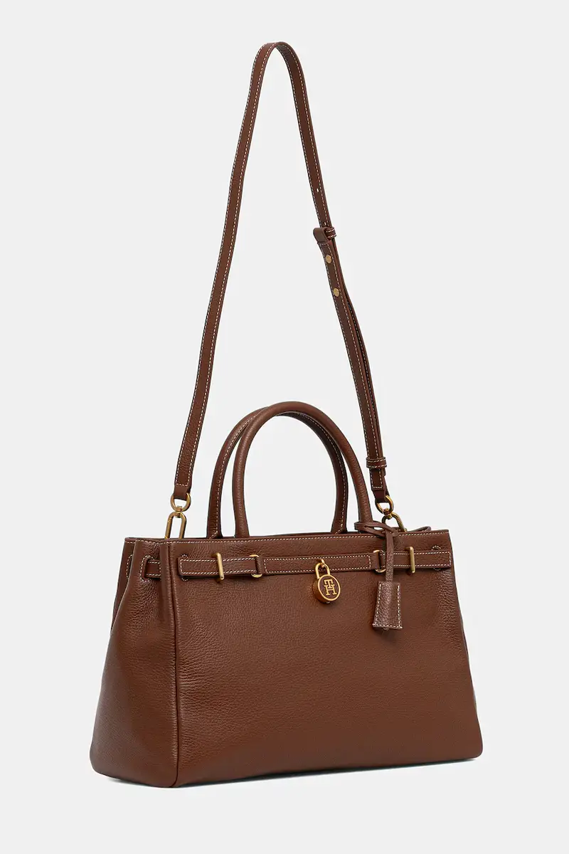 Tommy Hilfiger Borsa a mano Marrone 3250415 miniatura 2