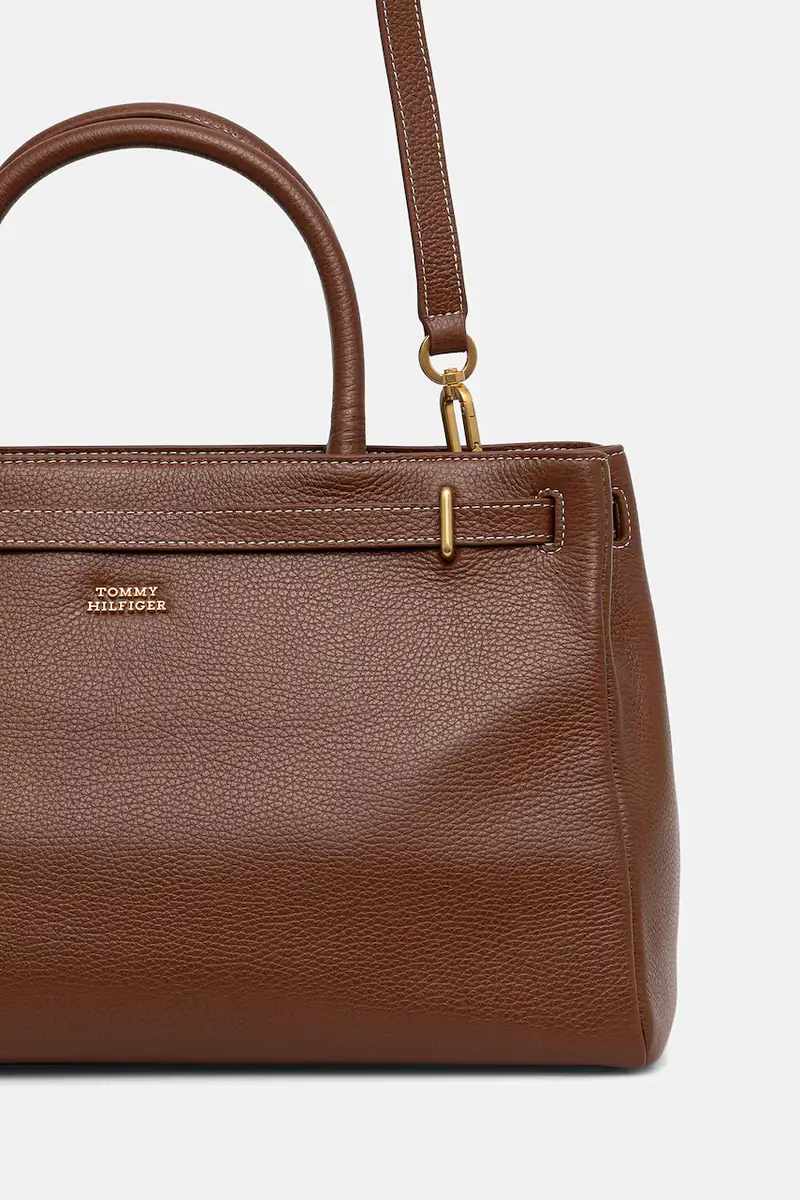 Tommy Hilfiger Borsa a mano Marrone 3250415 miniatura 3