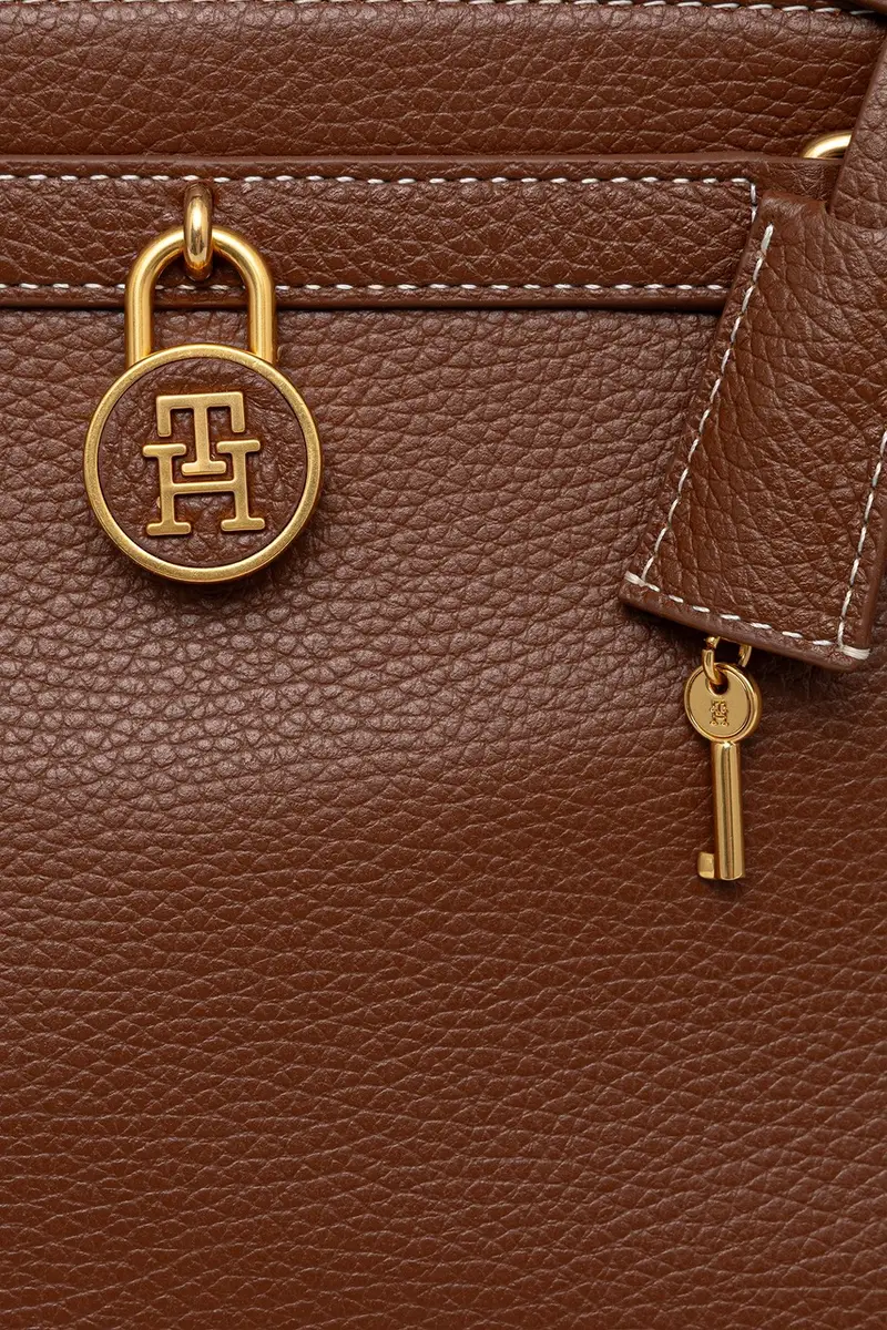 Tommy Hilfiger Borsa a mano Marrone 3250415 miniatura 4