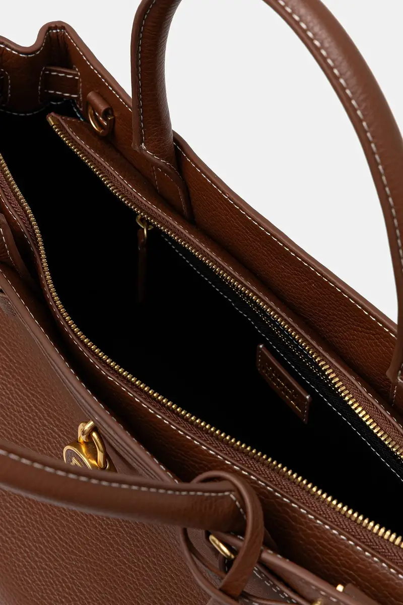 Tommy Hilfiger Borsa a mano Marrone 3250415 miniatura 5