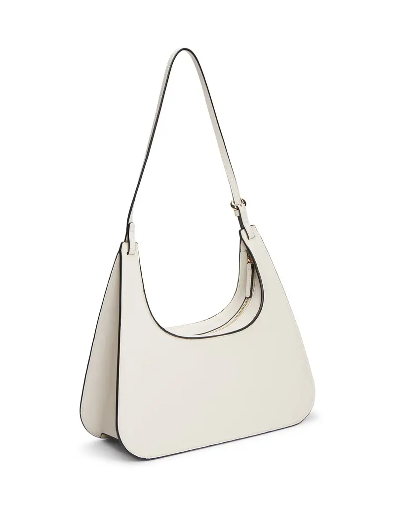 Borsa a spalla crema miniatura 3