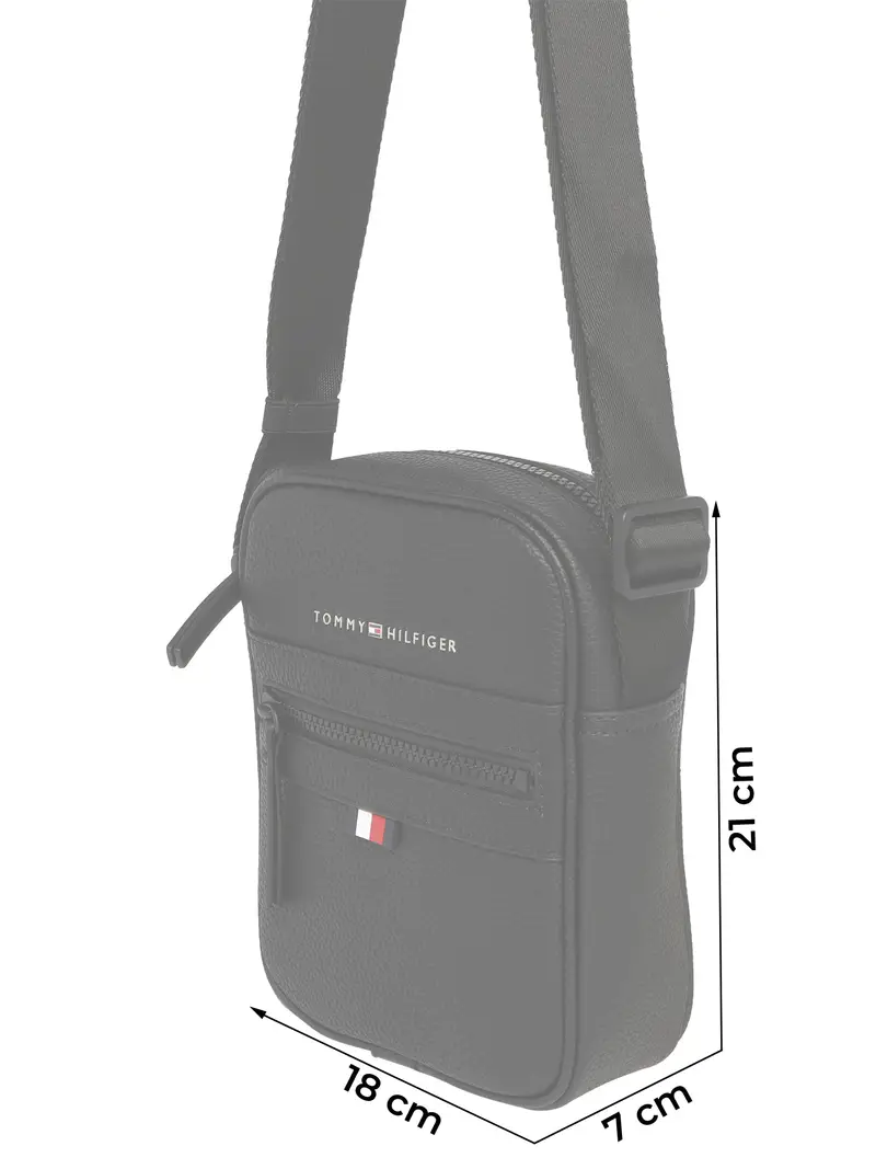 Tommy Hilfiger Borsa a tracolla Nero 1970386 miniatura 3