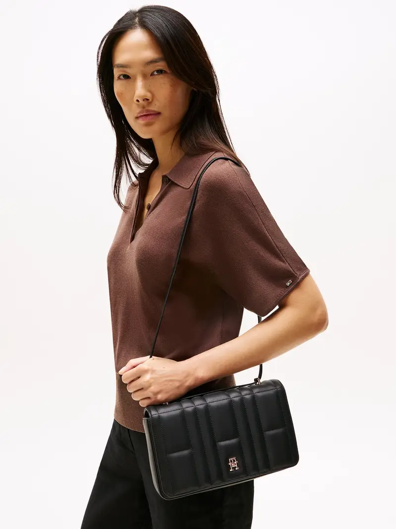 Tommy Hilfiger Borsa a tracolla Oro 1966014 miniatura 3