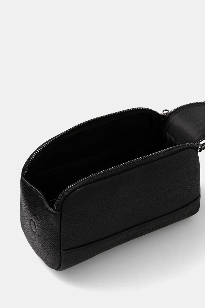 borsa da toilette colore nero AM0AM13748 miniatura 5