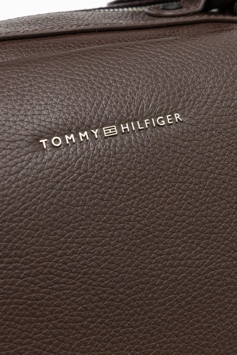 borsa in pelle colore marrone AM0AM13652 miniatura 5