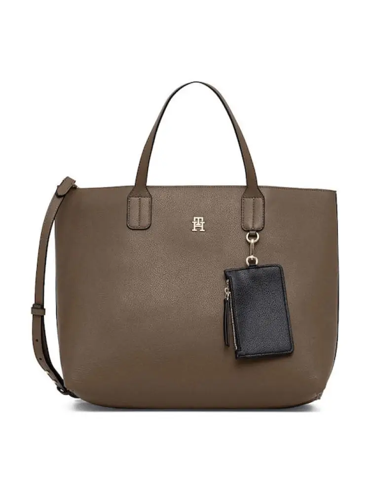 borsa marrone donna mini logo