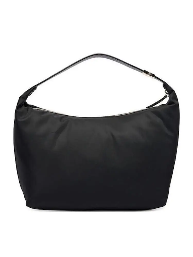 borsa nera donna mini logo miniatura 2