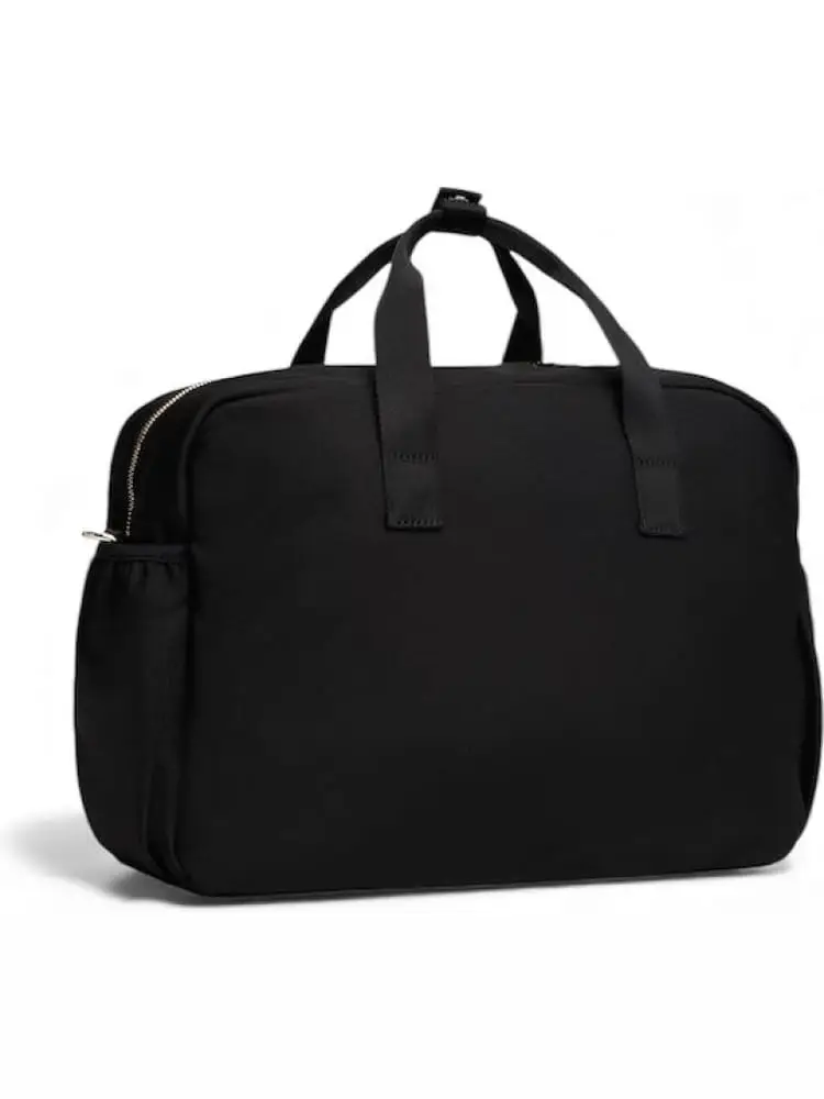 borsa nera donna premaman mini logo miniatura 2