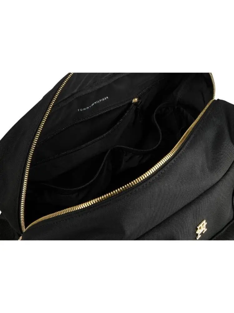 borsa nera donna premaman mini logo miniatura 3