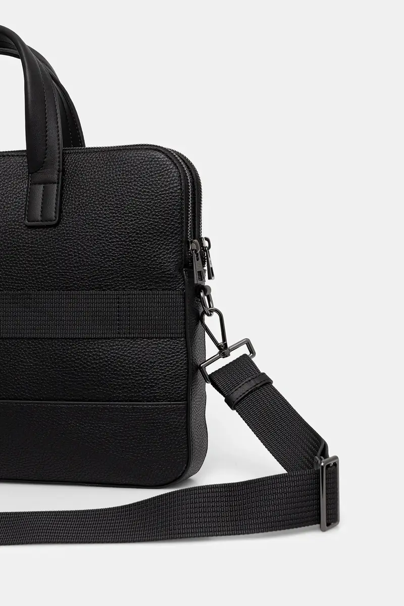 borsa per laptop colore nero AM0AM13631 miniatura 3