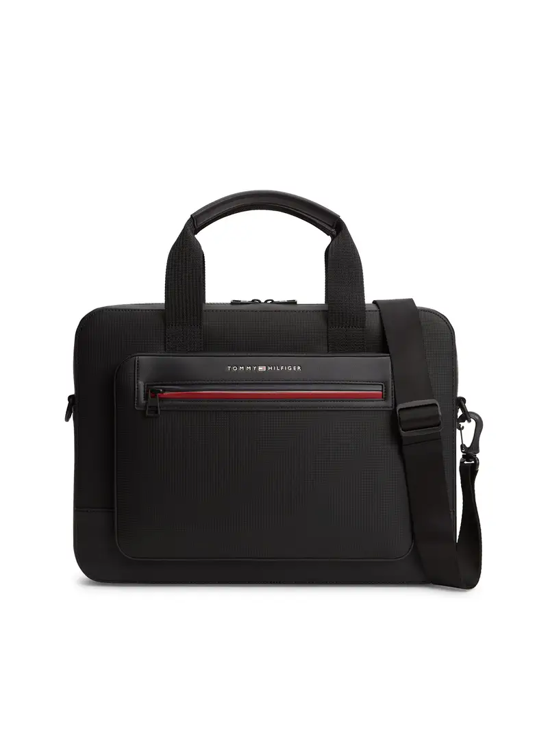 Borsa per laptop Foundation blu notte / rosso scuro / nero
