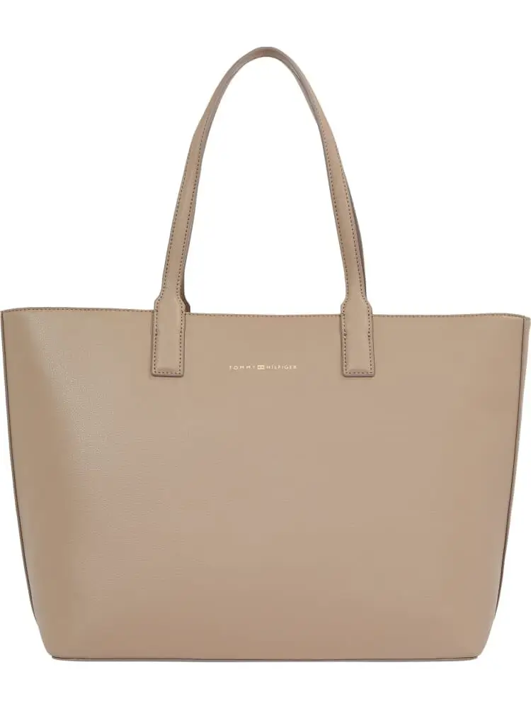 borsa shopping in ecopelle beige