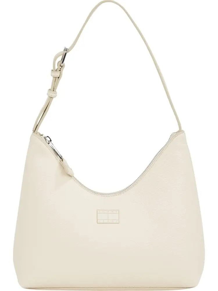 borsa shoulder in ecopelle beige chiaro
