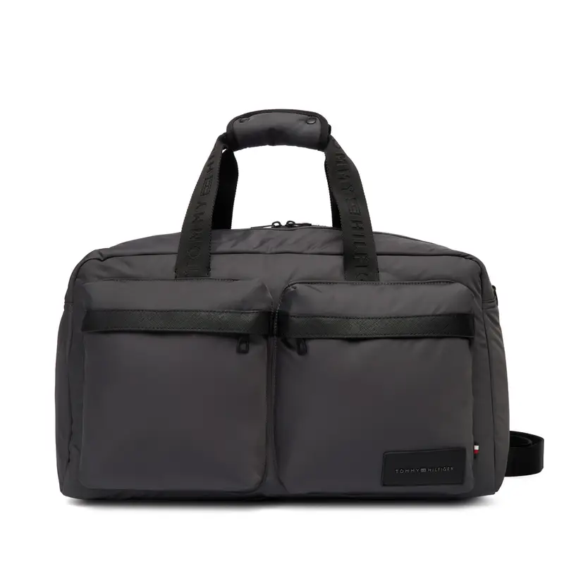 Borsa Tommy Hilfiger Th Repreve Duffle AM0AM14008 Grigio