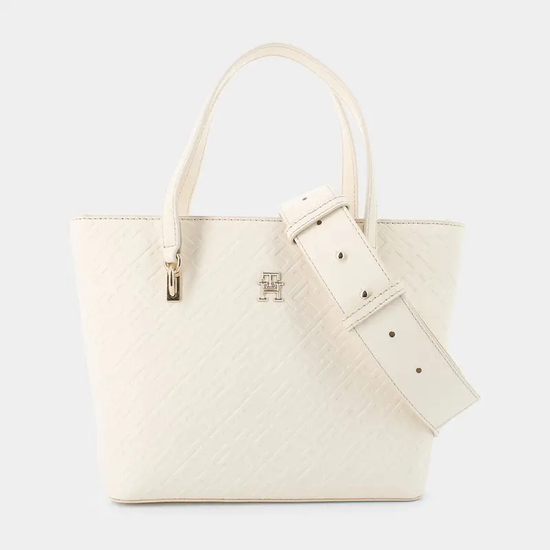 Borse Tommy Hilfiger da Donna, beige