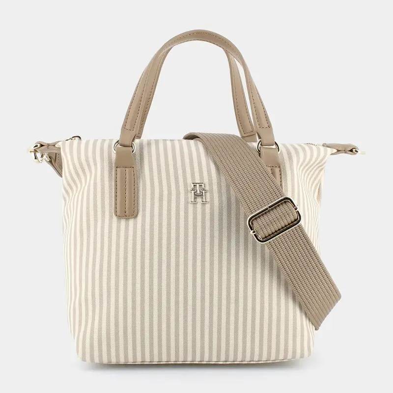 Borse Tommy Hilfiger da Donna, beige