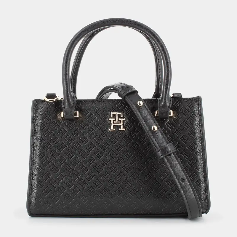 Borse Tommy Hilfiger da Donna, nero