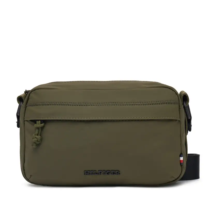 Borsellino Tommy Hilfiger Th Colour Ew Reporter AM0AM13219 Verde