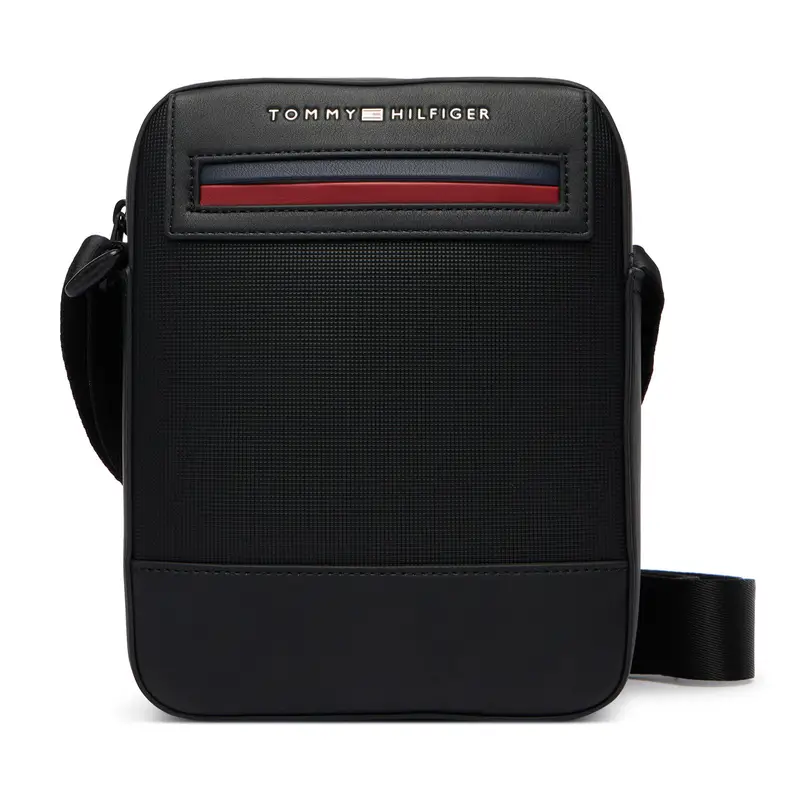 Borsellino Tommy Hilfiger Th Foundaiton Mini Reporter AM0AM14156 Nero