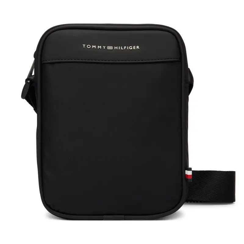 Borsellino Tommy Hilfiger Th Repreve Mini Reporter AM0AM14150 Nero