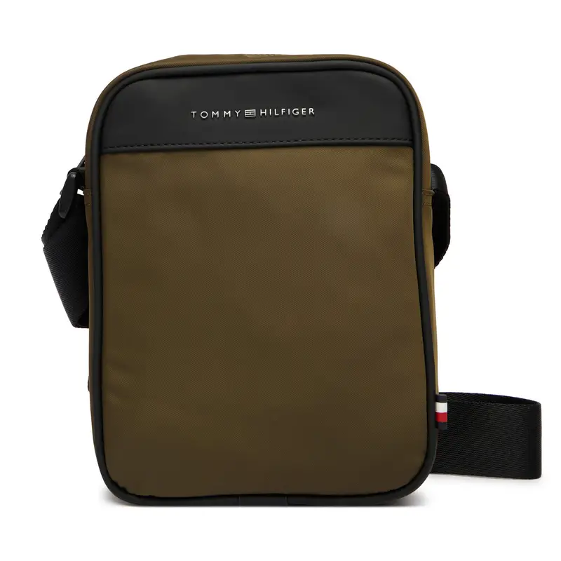 Borsellino Tommy Hilfiger Th Repreve Mini Reporter AM0AM14150 Verde
