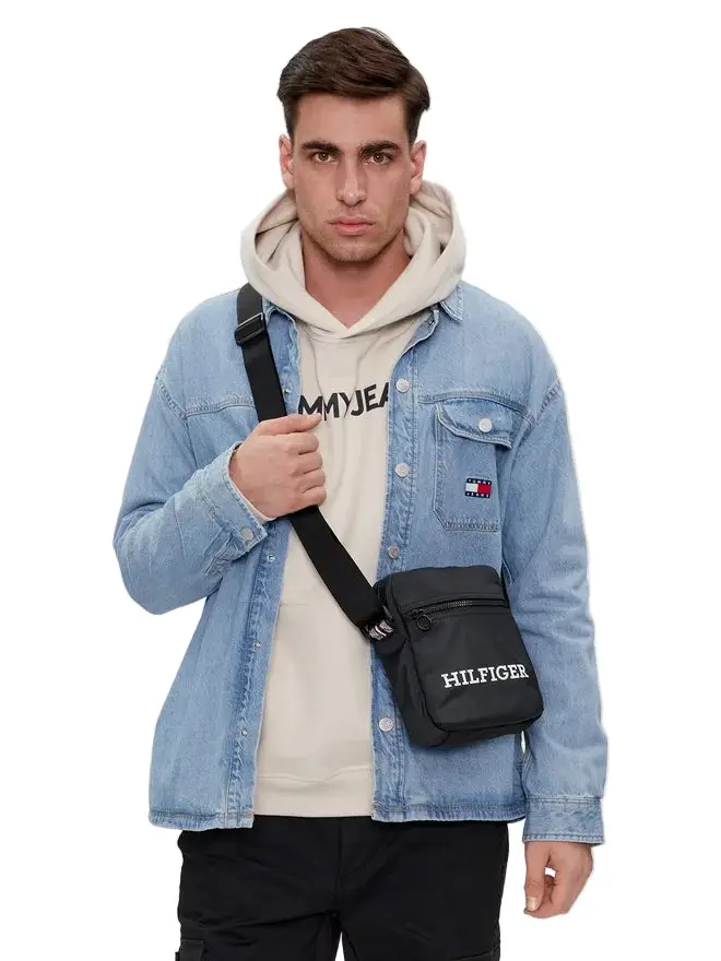 Tommy Hilfiger Borsello Uomo Blu 3804439 miniatura 2