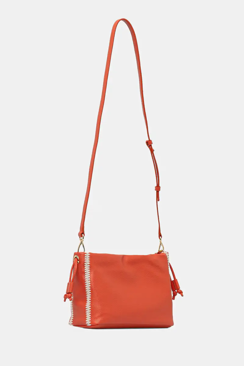 borsetta colore arancione AW0AW17541 miniatura 3