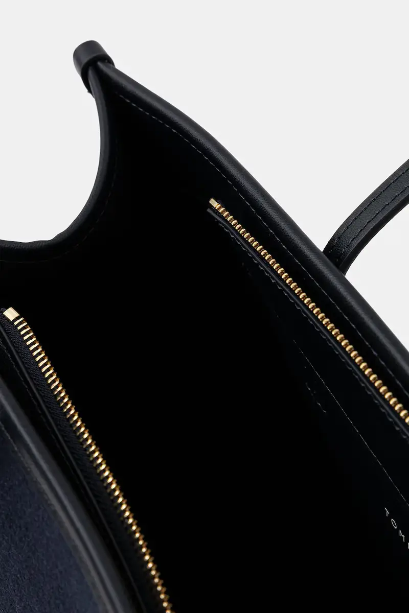 borsetta colore blu navy AW0AW18215 miniatura 4