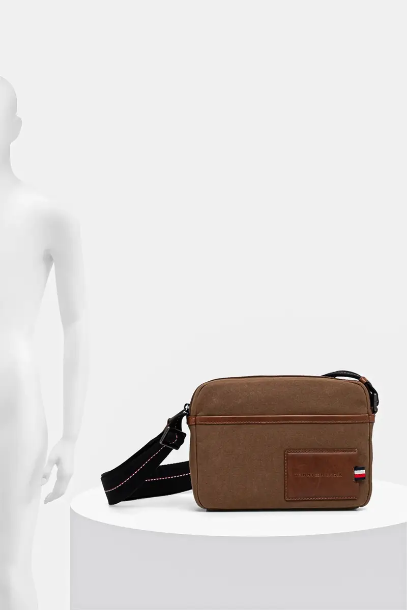 borsetta colore marrone AM0AM13313 miniatura 5