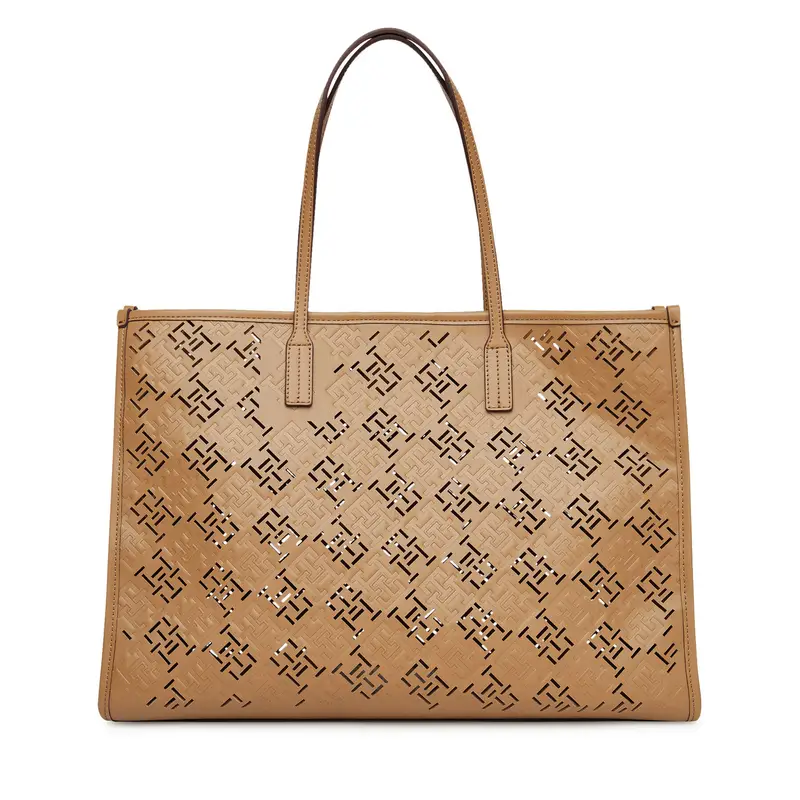 Borsetta Tommy Hilfiger Th City AW0AW17501 Marrone