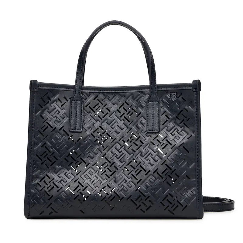 Borsetta Tommy Hilfiger Th City Mini AW0AW17500 Blu scuro