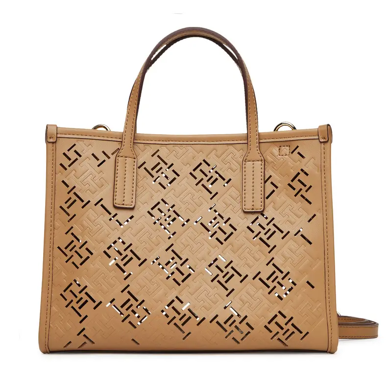 Borsetta Tommy Hilfiger Th City Mini AW0AW17500 Marrone