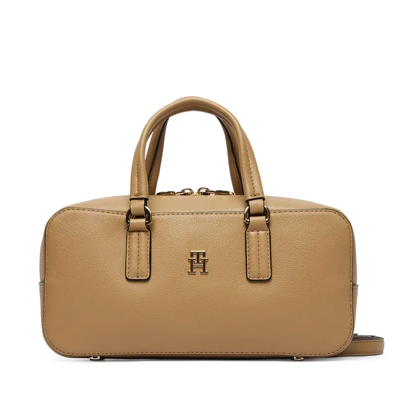 Borsetta Tommy Hilfiger Th Daily Crossover AW0AW18378 Marrone