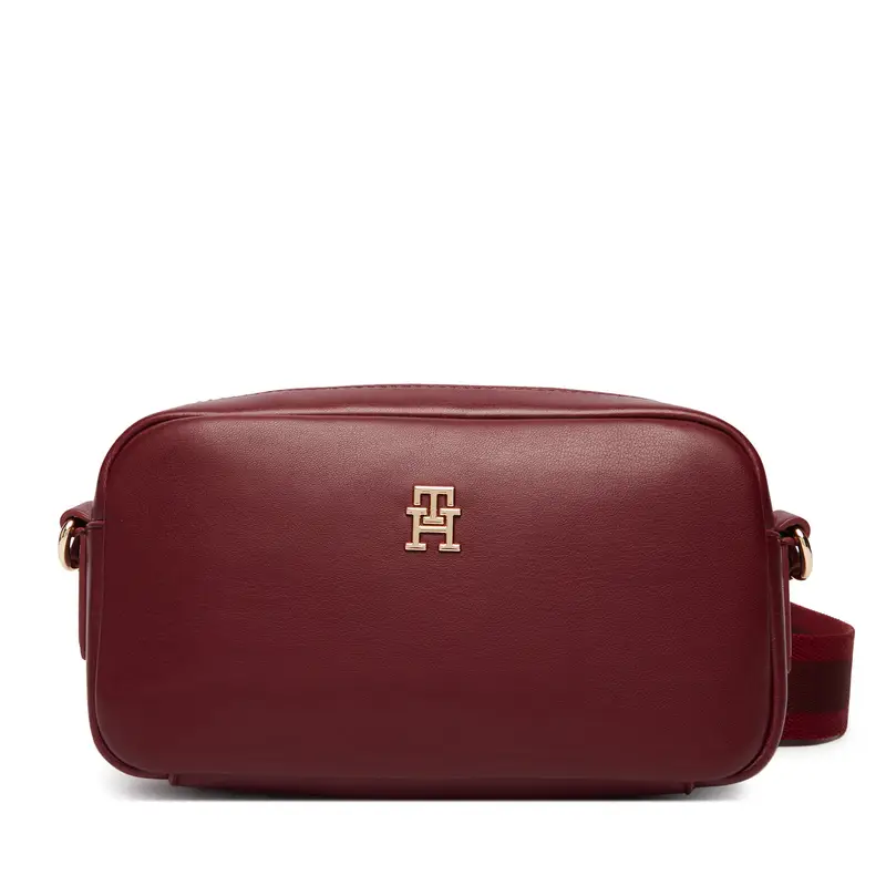 Borsetta Tommy Hilfiger Th Essential Camera Bag AW0AW18370 Bordeaux