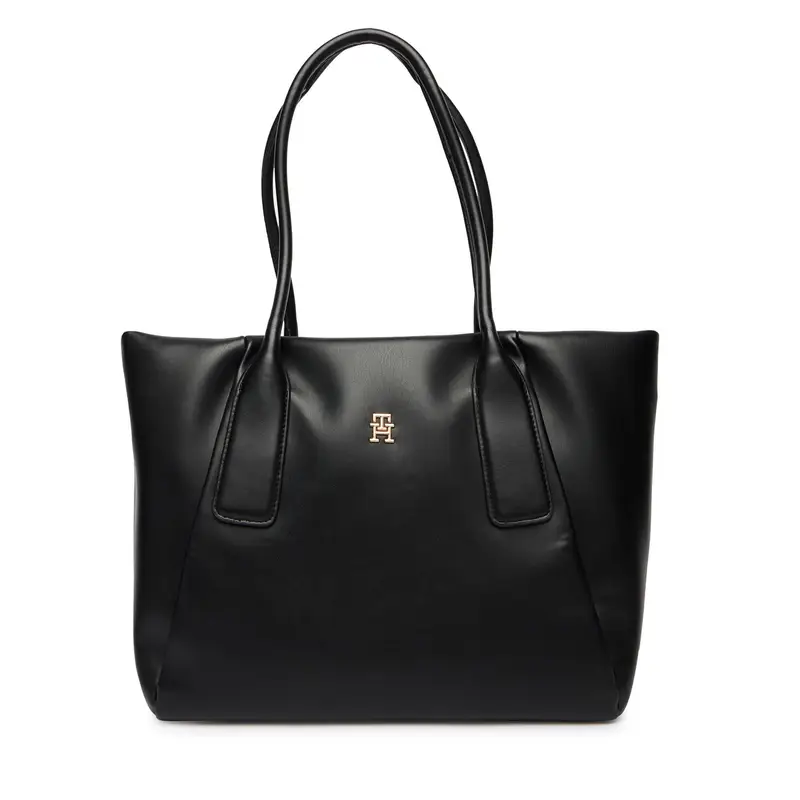 Borsetta Tommy Hilfiger Th Essential Tote AW0AW18374 Nero