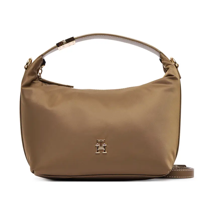 Borsetta Tommy Hilfiger Th Go Crossover Nylon AW0AW18164 Marrone