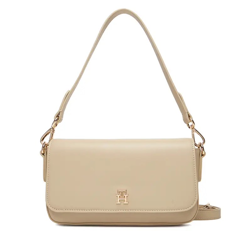 Borsetta Tommy Hilfiger Th Icon Conv AW0AW17677 Beige