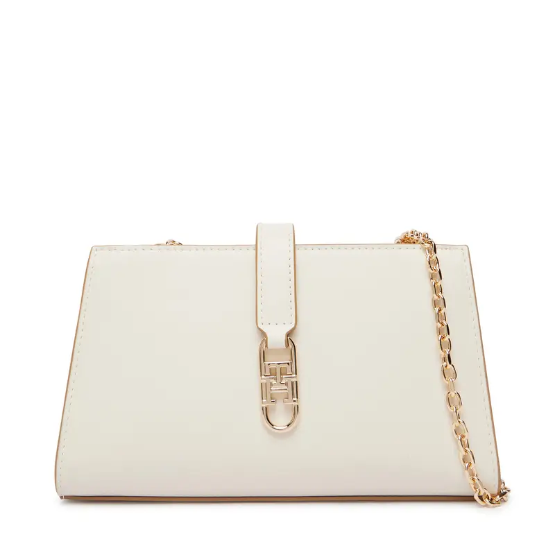 Borsetta Tommy Hilfiger Th Libre Chain Crossover AW0AW18614 Beige