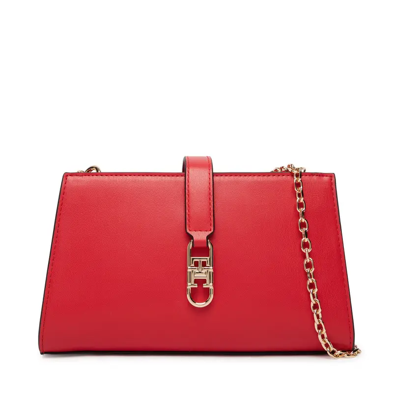Borsetta Tommy Hilfiger Th Libre Chain Crossover AW0AW18614 Rosso