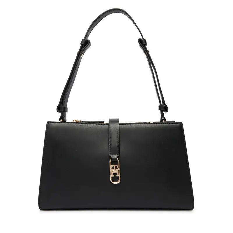Borsetta Tommy Hilfiger Th Libre Shoulder Bag AW0AW17718 Nero
