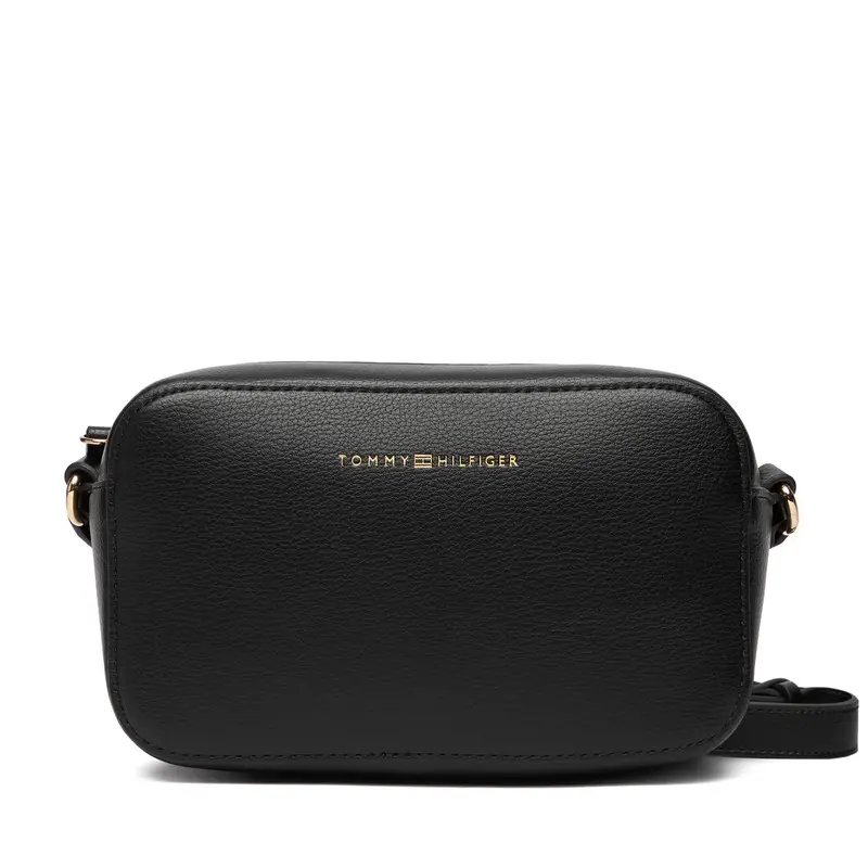 Borsetta Tommy Hilfiger Th Logo Camera Bag AW0AW18115 Nero