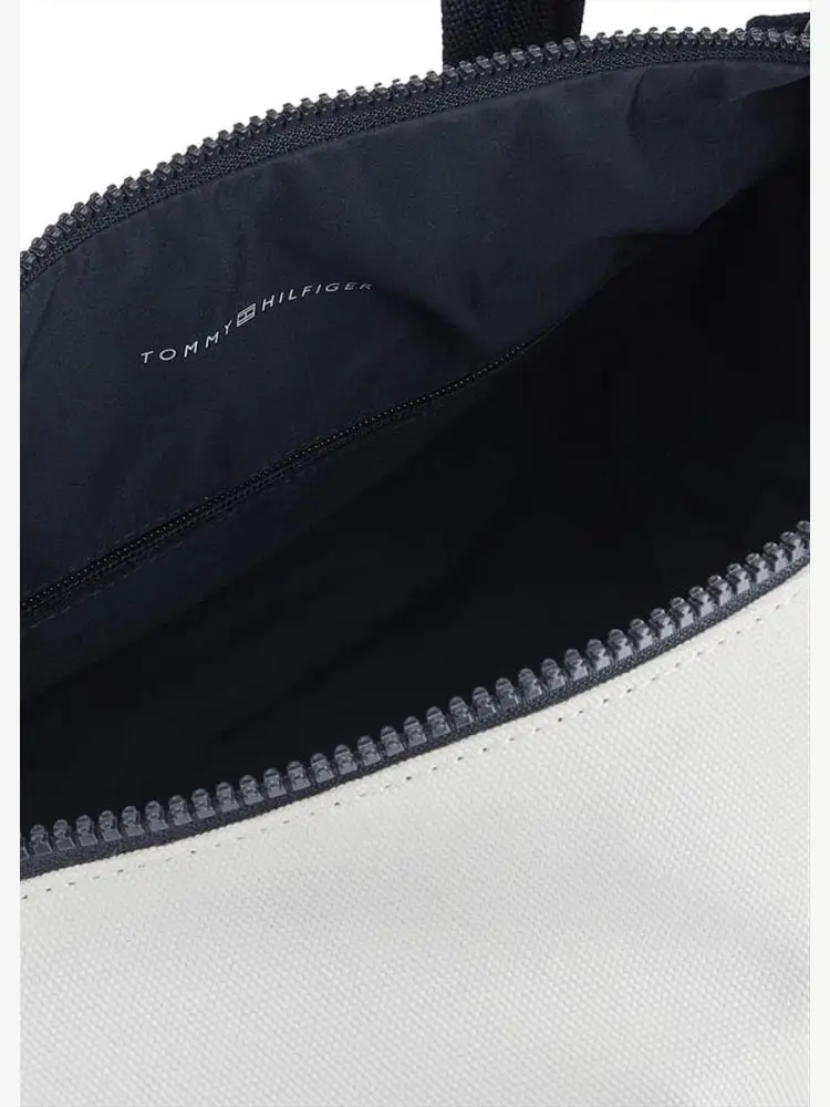 borsone blu navy bambino con logo miniatura 3