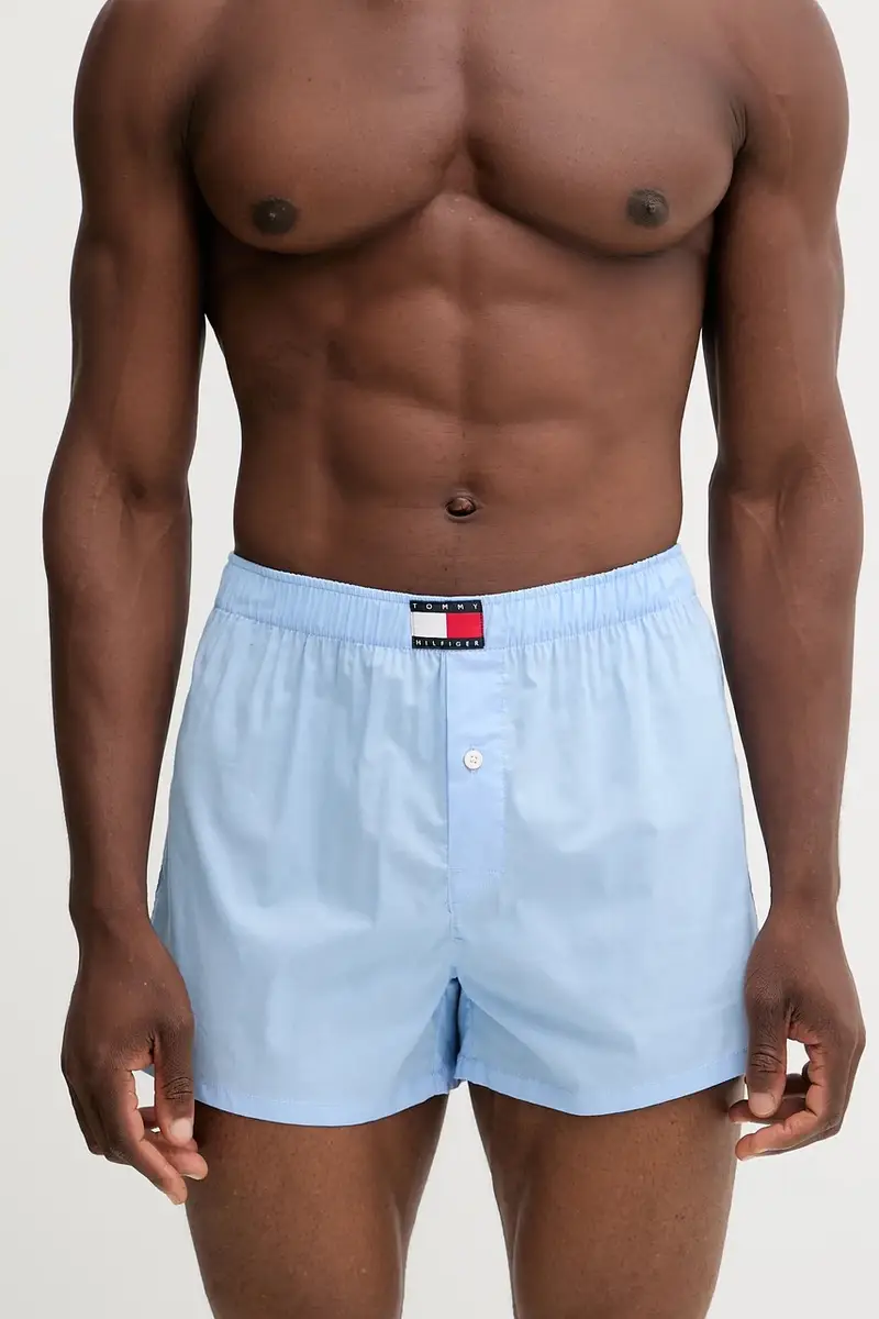 boxer in cotone pacco da 3 colore blu UM0UM03613 miniatura 4