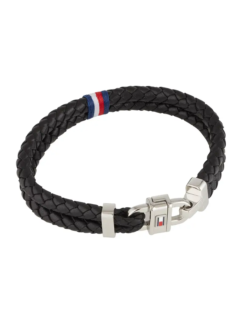 Braccialetto navy / rosso / nero / bianco miniatura 2