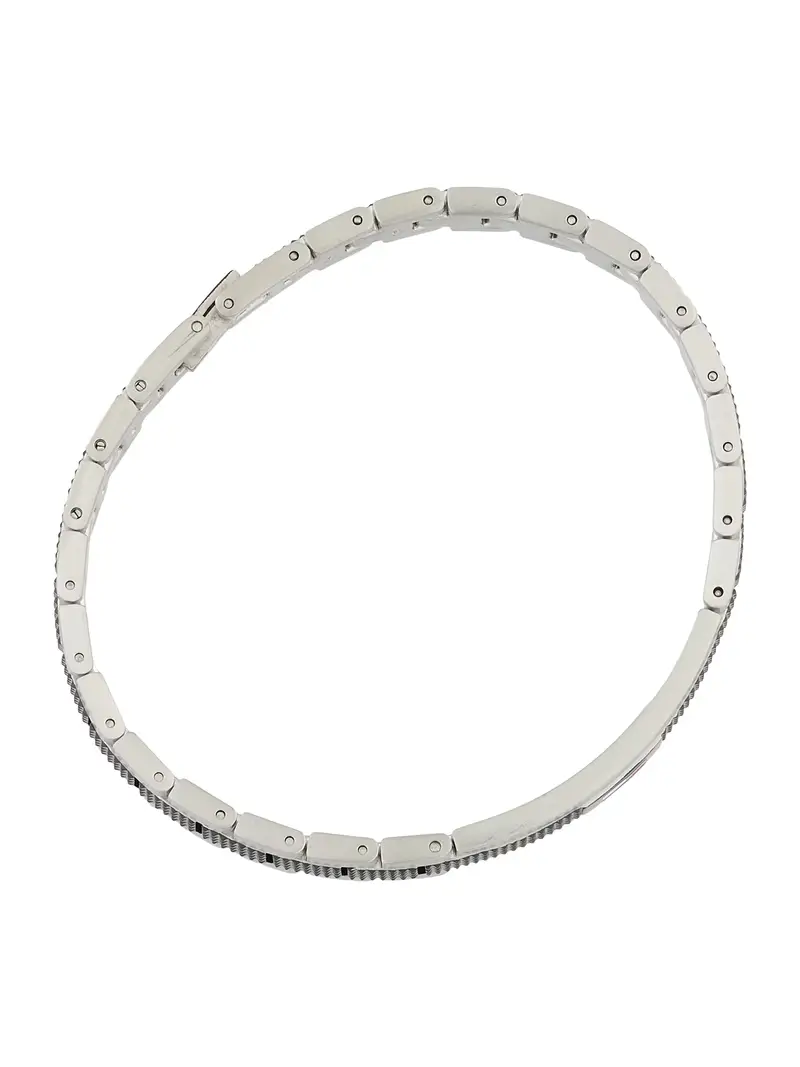 Braccialetto 'NELSON' nero / argento miniatura 2